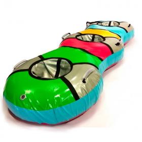 Тюбинг трехместный Банан 222*78