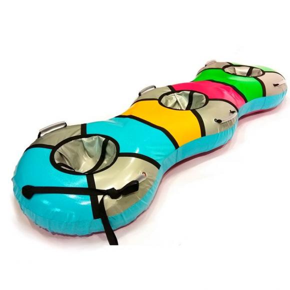 Тюбинг трехместный Банан 222*78